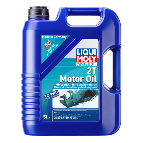 25020 LiquiMoly Мин. мот.масло д/водн.техн. Marine 2T Motor Oil TC FB (5л) - 5 л