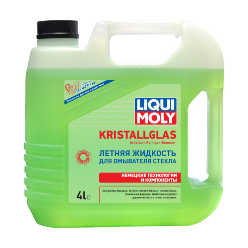 35001 LiquiMoly Летн.жидк.д/омыв.стекла KRISTALLGLAS Scheiben-Reiniger-Sommer (4л) - 4 л