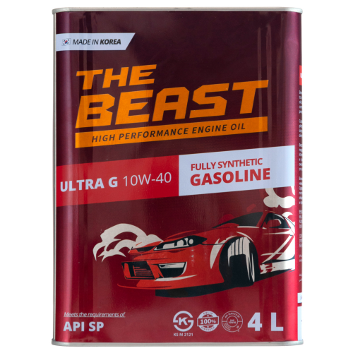 E0113L04U1 THE BEAST Синт-ое мот.масло ULTRA G 10W-40 (4л) - 4 л