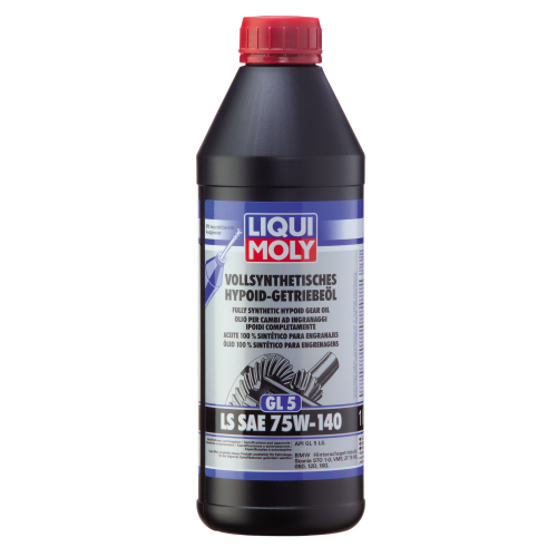 4421 LiquiMoly Синт. тр.масло Vollsynth.Hypoid-Getrieb. LS 75W-140 GL-5 (1л) - 1 л