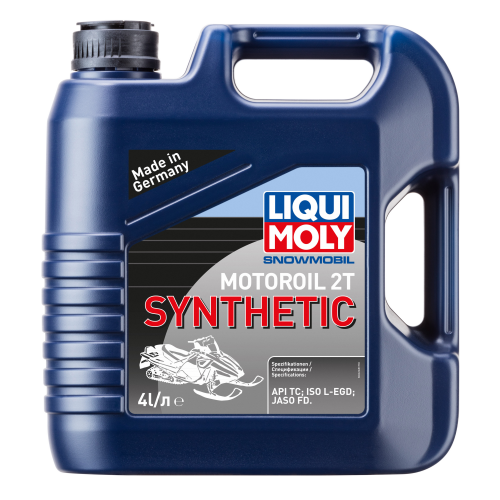 2246 LiquiMoly Синт. мот.масло д/снегох. Snowmobil Motoroil 2T Synthetic TC FD L-EGD (4л) - 4 л