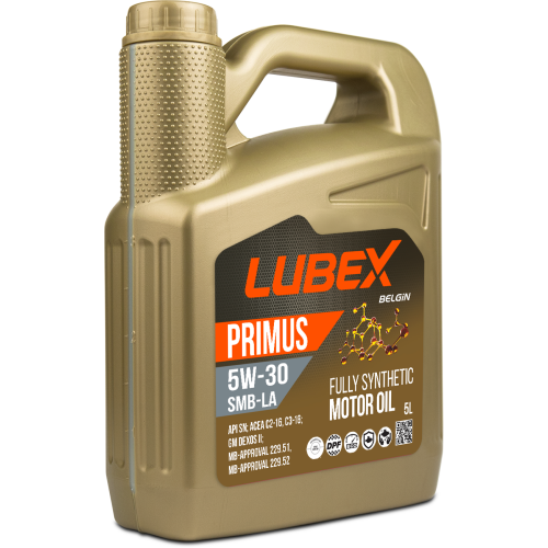 L034-1332-0405 LUBEX Синт-ое мот.масло PRIMUS SMB-LA 5W-30 SN C2/C3 (5л) - 5 л