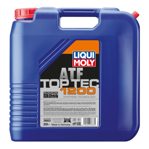 3683 LiquiMoly НС-синт. тр.масло д/АКПП Top Tec ATF 1200 (20л) - 20 л