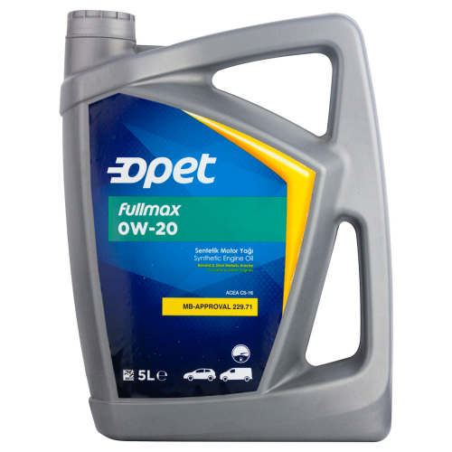 601777226 OPET Синт. мот.масло Fullmax 0W-20 (5л) - 5 л