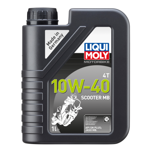 20832 LiquiMoly Мин. мот.масло д/скутеров Motorbike 4T Scooter MB 10W-40 SN Plus MB (1л) - 1 л