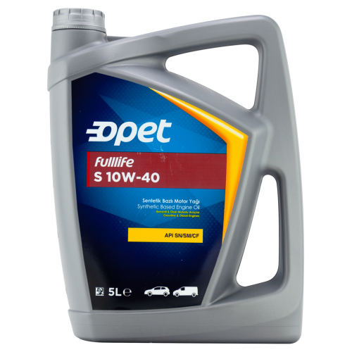 601439957 OPET Синт. мот.масло Fulllife S 10W-40 CF/SM/SN (5л) - 5 л
