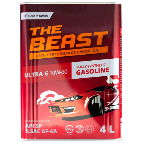 E0112L04U1 THE BEAST Мин. мот.масло ULTRA G 10W-30 (4л) - 4 л
