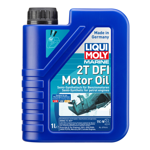 25088 LiquiMoly П/с. мот.масло д/водн.техн. Marine 2T DFI Motor Oil (1л) - 1 л