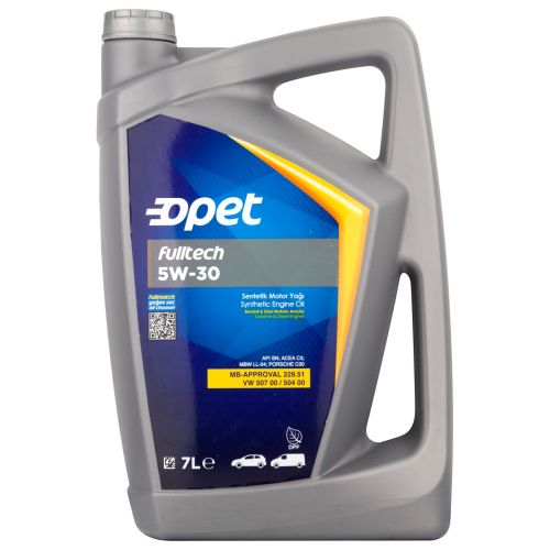 601214752 OPET Синт. мот.масло Fulltech 5W-30 C3 (7л) - 7 л