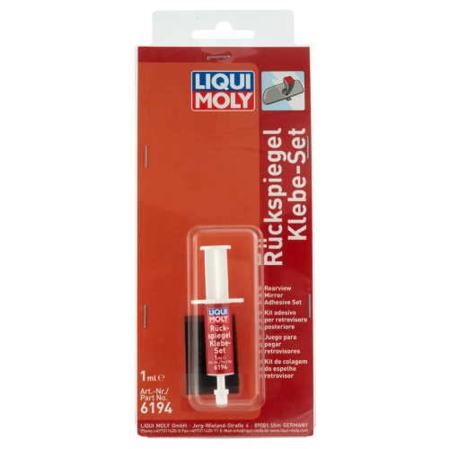 6194 LiquiMoly Клей д/зеркал заднего вида Ruckspiegel-Klebe-Set (0,001л) - 0,001 л